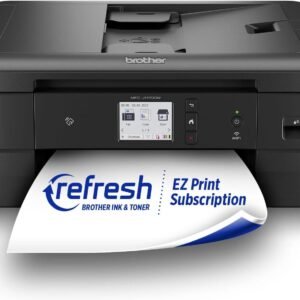 Brother MFC-J1170DW Wireless Color Inkjet All-in-One Printer with Mobile Device Printing, NFC, Cloud Printing & Scanning, Refresh Subscription and Amazon Dash Replenishment Ready